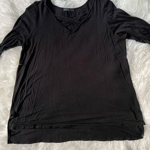 3/4 length sleeve tunic top